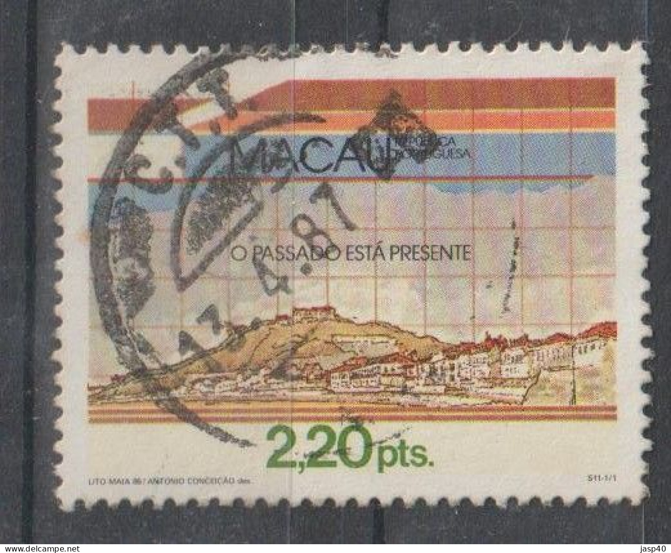MACAU 525 - USADO - Used Stamps