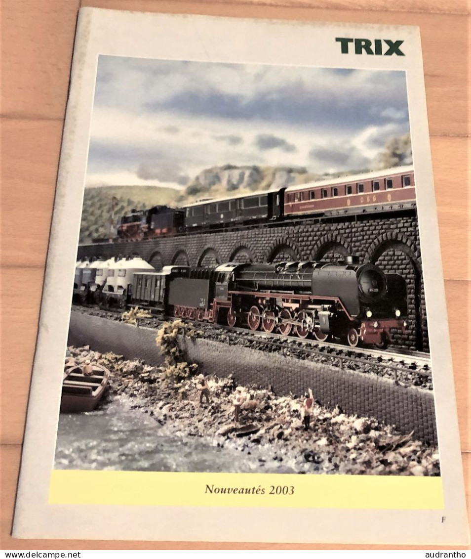 Catalogue TRIX Nouveautés 2003 Modélisme Trains - Französisch