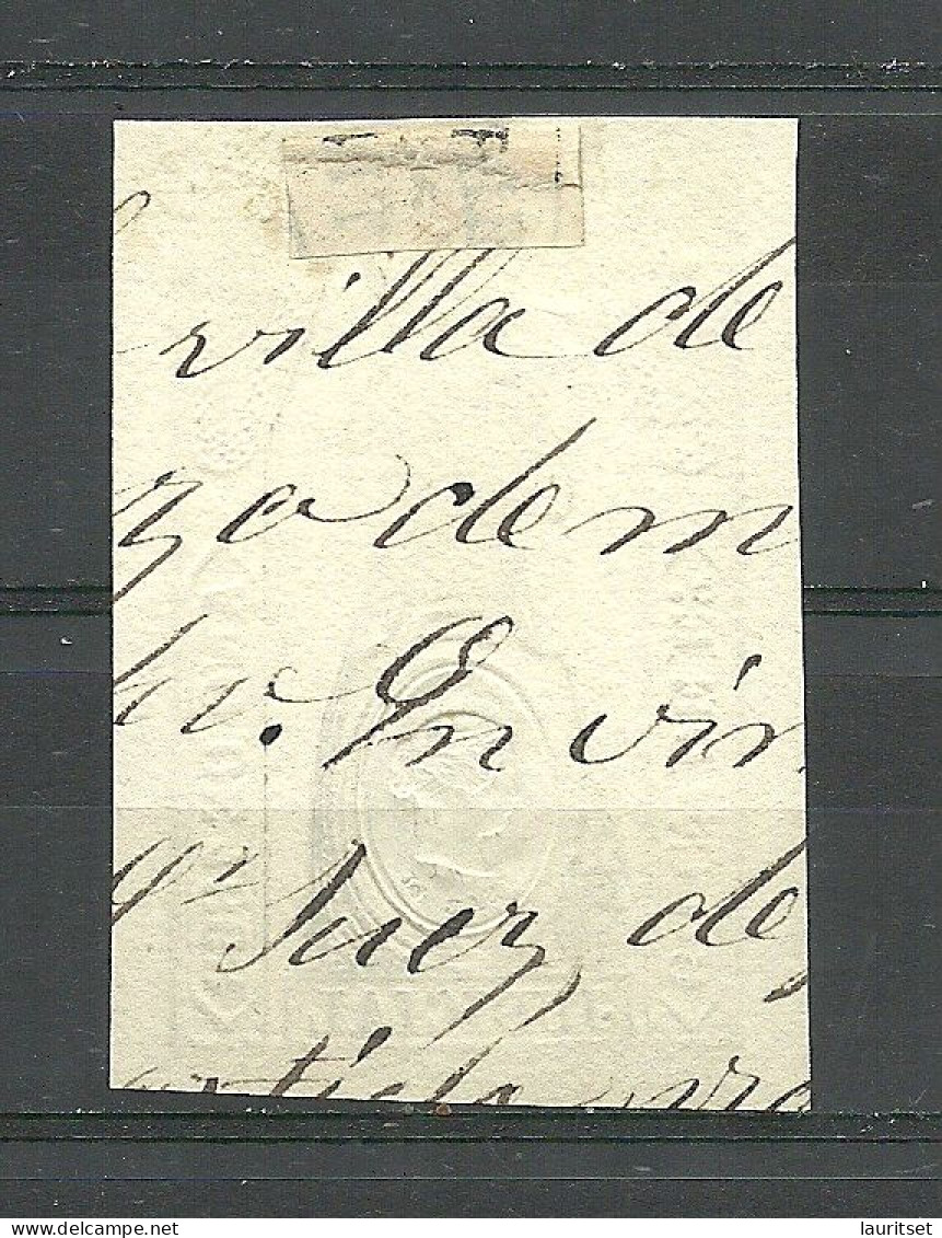 ESPANA Spain 1868 Paper Stamp 60 Cs De Eo Revenue Tax Judicial - Fiscaux-postaux