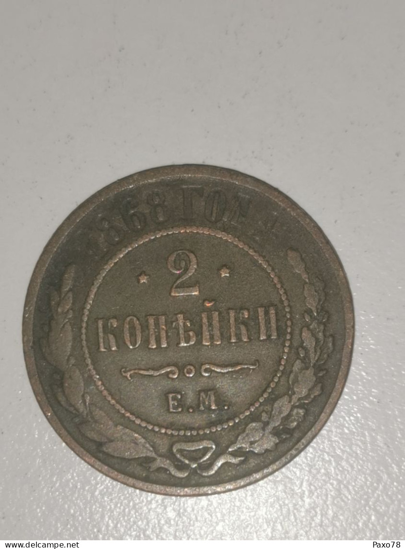 Russie, 2 Kopecks 1868 - Russia