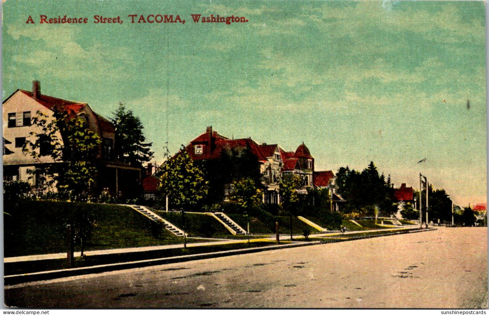 Washington Tacoma A Residence Street  - Tacoma