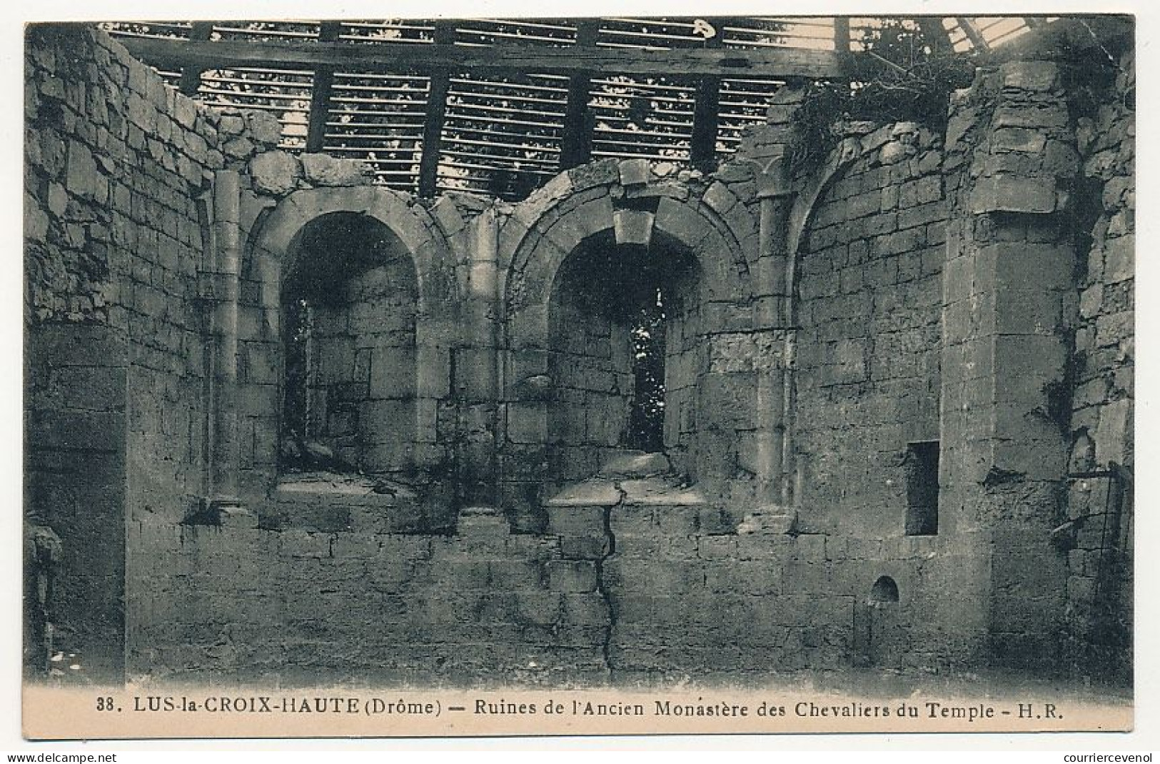 CPA - LUS-LA-CROIX-HAUTE (Drôme) - Ruines De L'Ancien Monastère Des Chevaliers Du Temple - Sonstige & Ohne Zuordnung