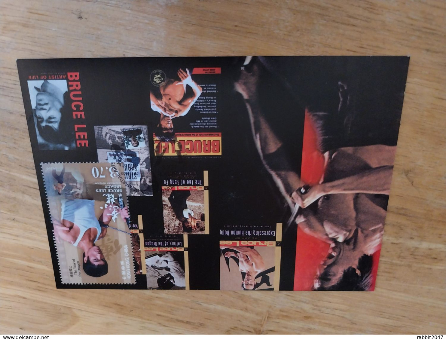 Hong Kong: Bruce Lee, Kung Fu, Martial Art, Celebrity, Movie Maximum Card - Maximumkaarten