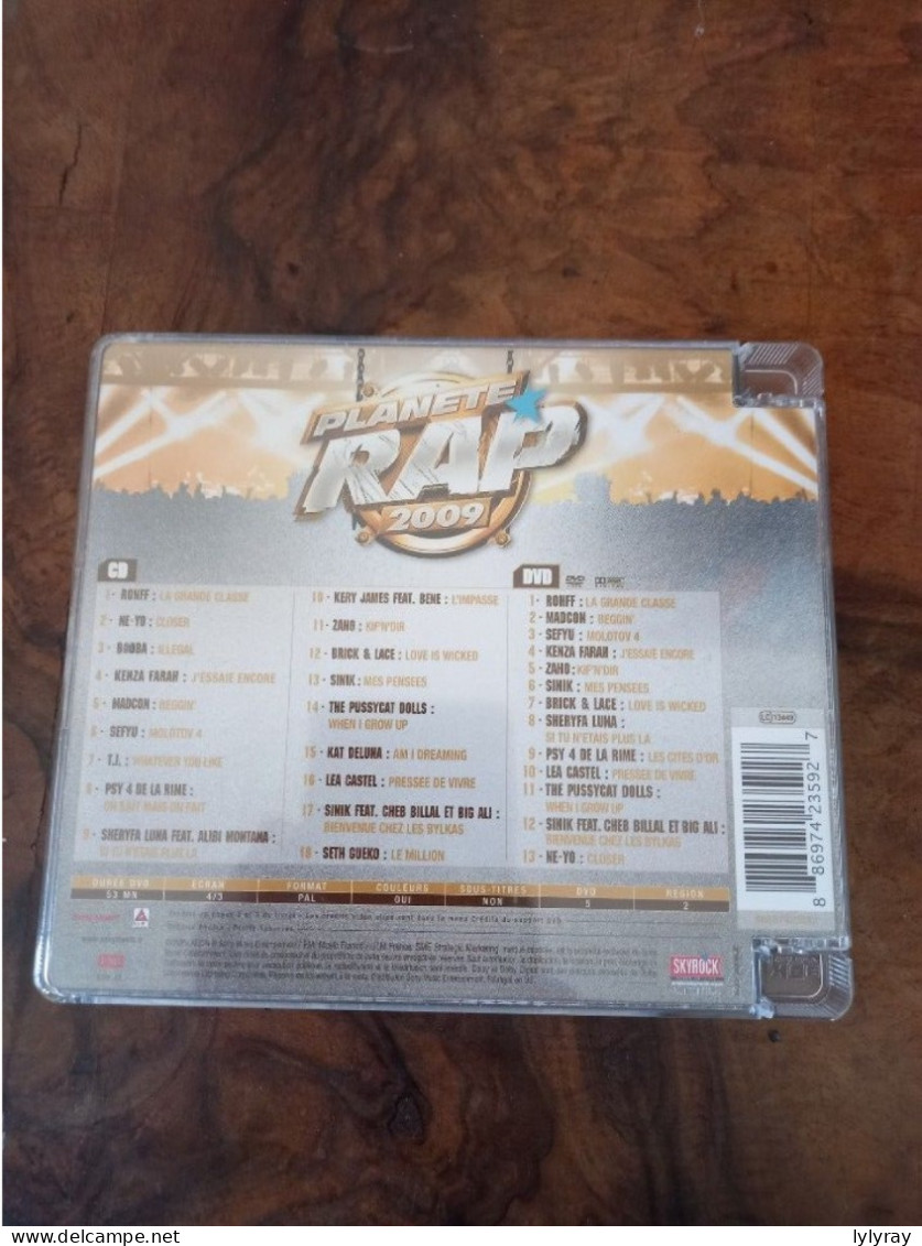 Planète Rap 2009 Cd + Dvd Bonus - Soul - R&B