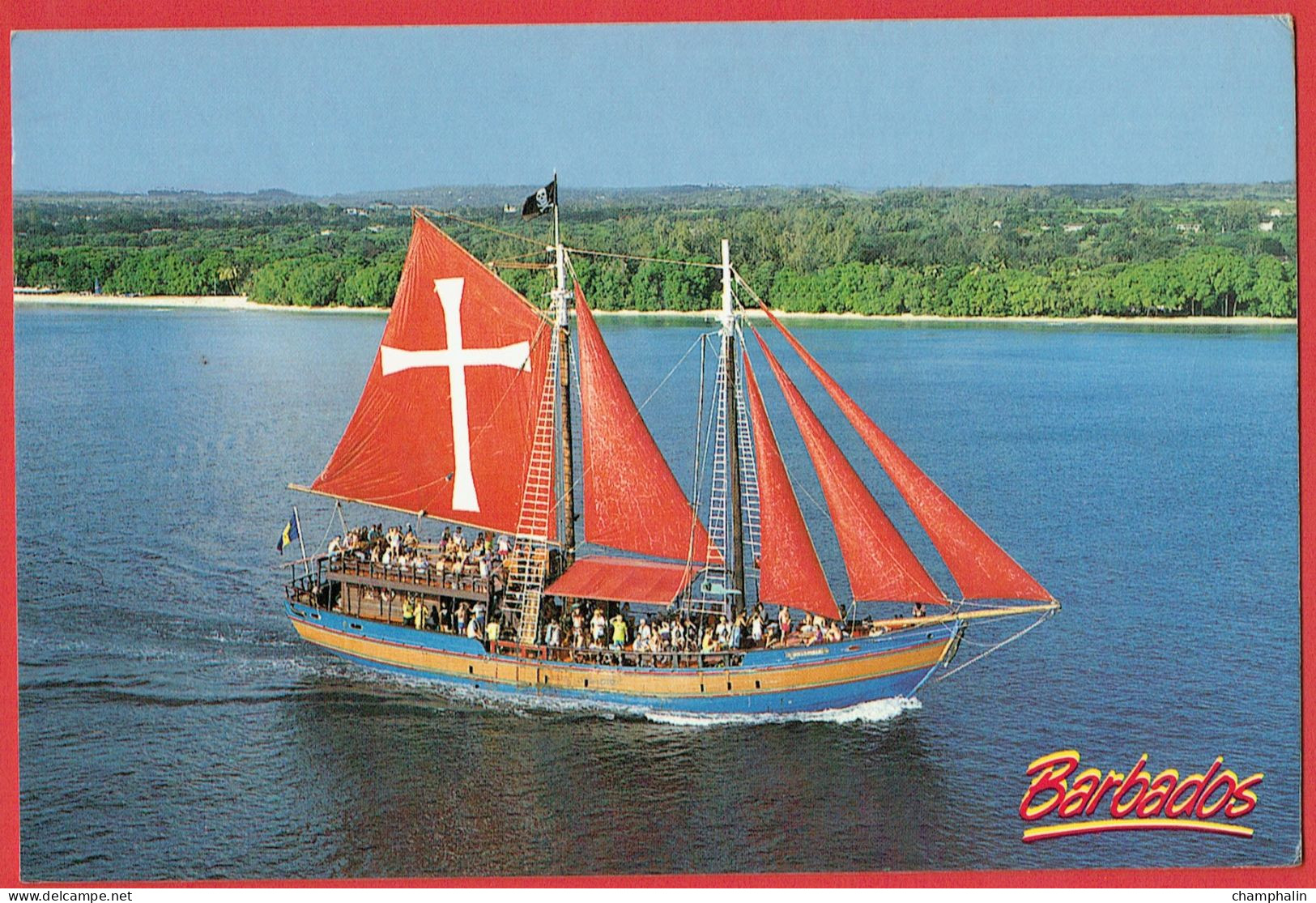 Barbades - Barbados - Jolly Roger Pirate Cruise - Bateau Voilier Ship - Barbades