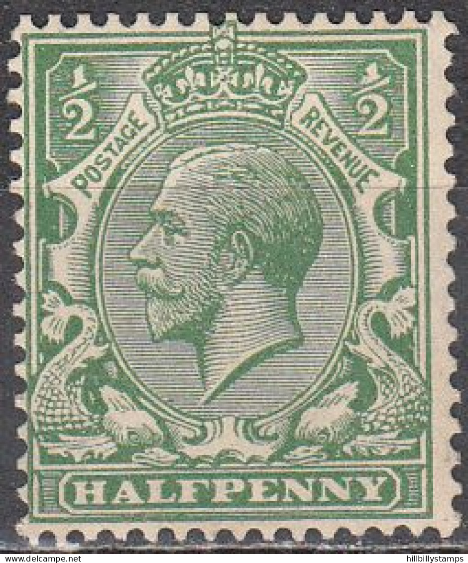 GREAT BRITAIN   SCOTT NO 187  MINT HINGED    YEAR  1924  WMK-35 - Unused Stamps