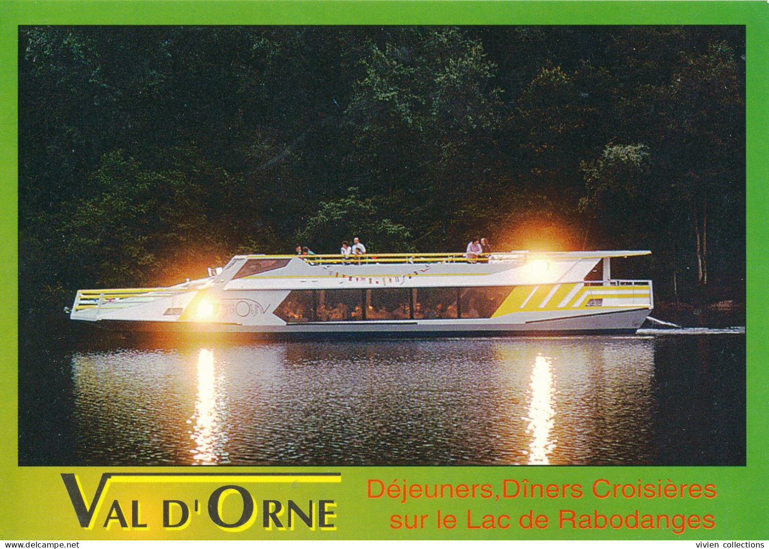 Putanges Pont Ecrepin (61 Orne) Bateau Diner Croisière Sur Le Lac De Rabodanges Le Val D'Orne - Carte Neuve - Putanges