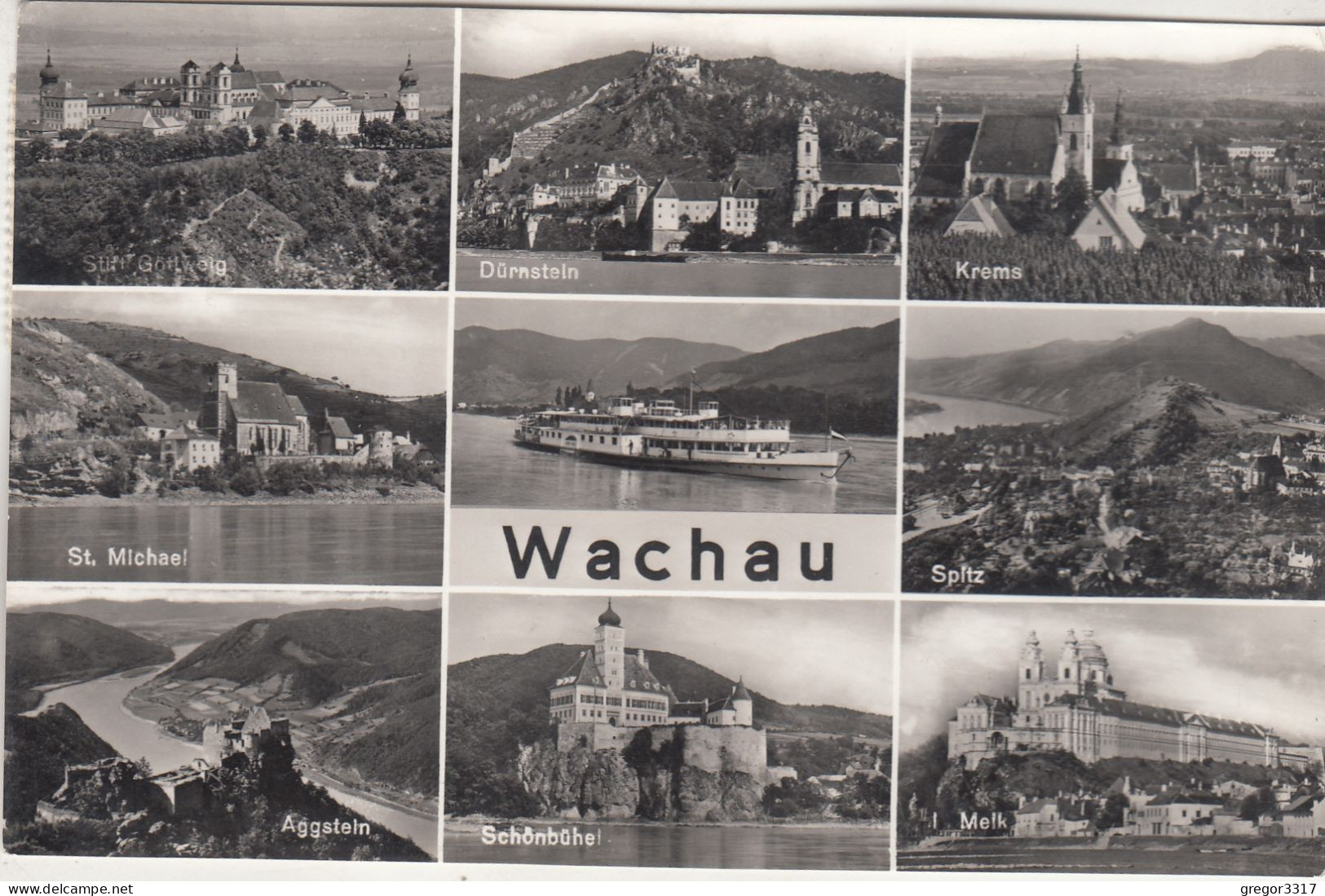 C8299) WACHAU - St. Michael - Dürnstein - Krems Melk Schönbühel Spitz U. Altes SCHIFF - - Wachau