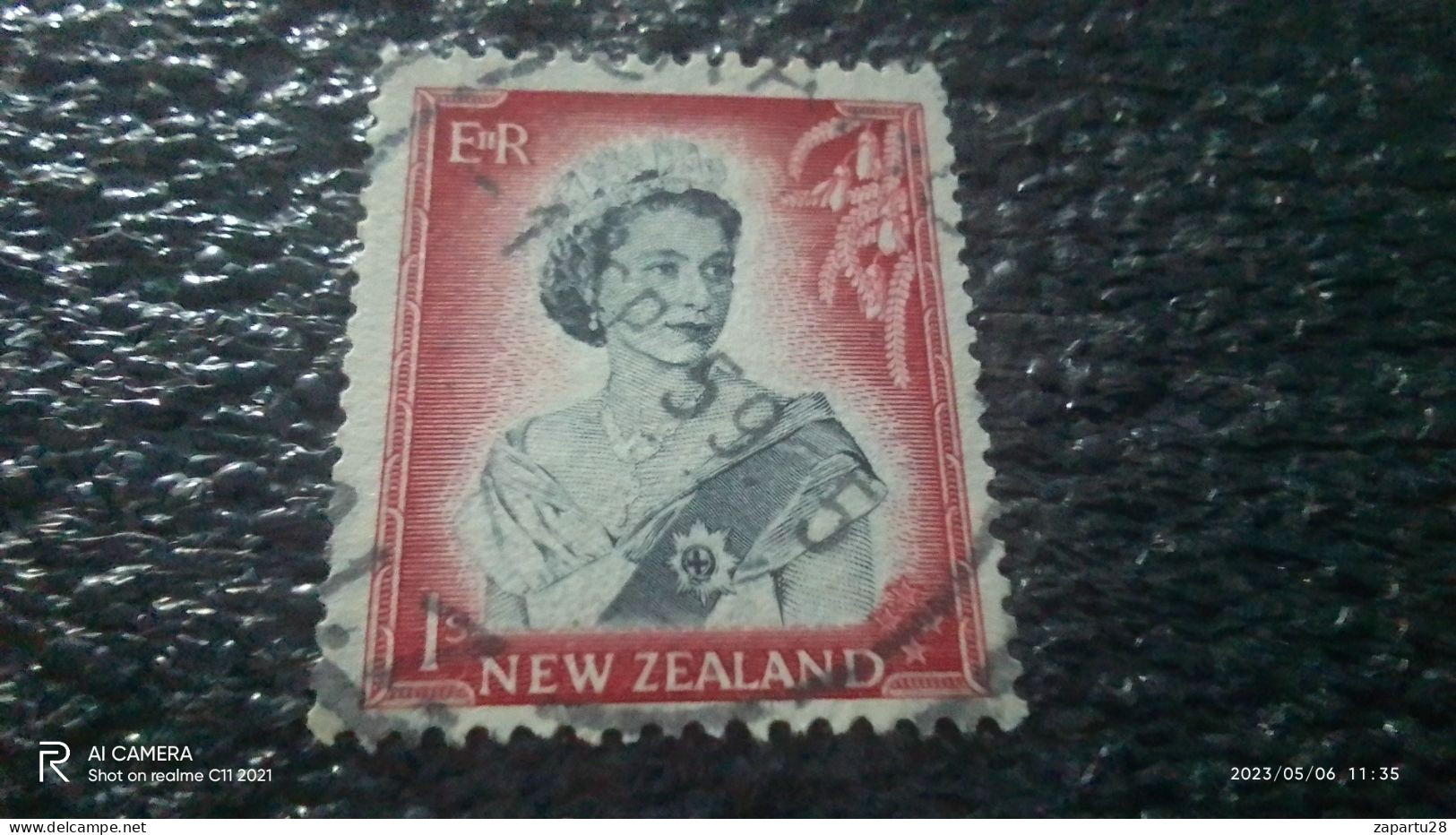 YENİ ZELANDA-  1950-60              1SH                USED - Used Stamps