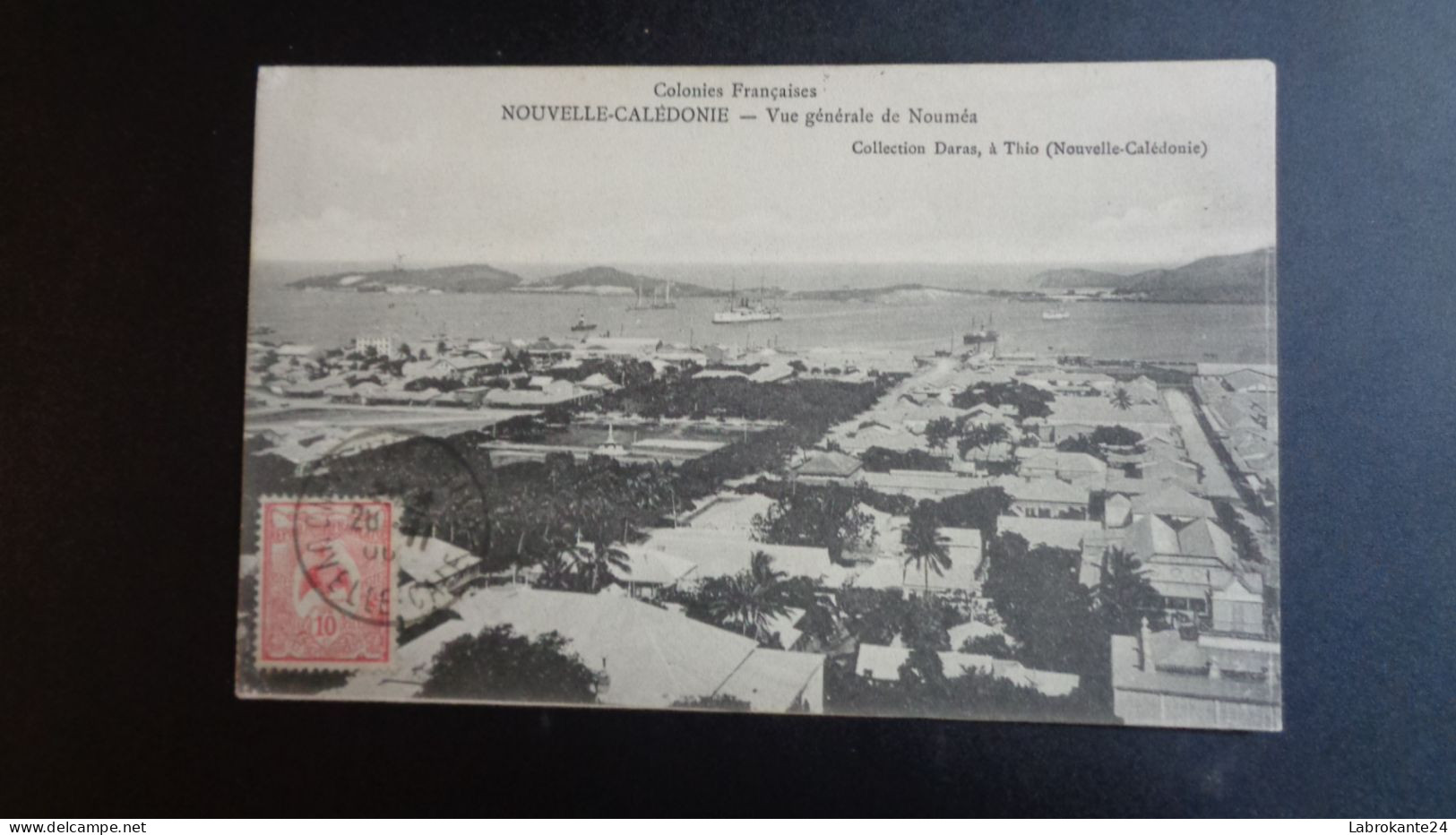 REF 630 : CPA Nouvelle Calédonie 1906 Vue Générale De Noumea  Daras Thio - Nouvelle Calédonie