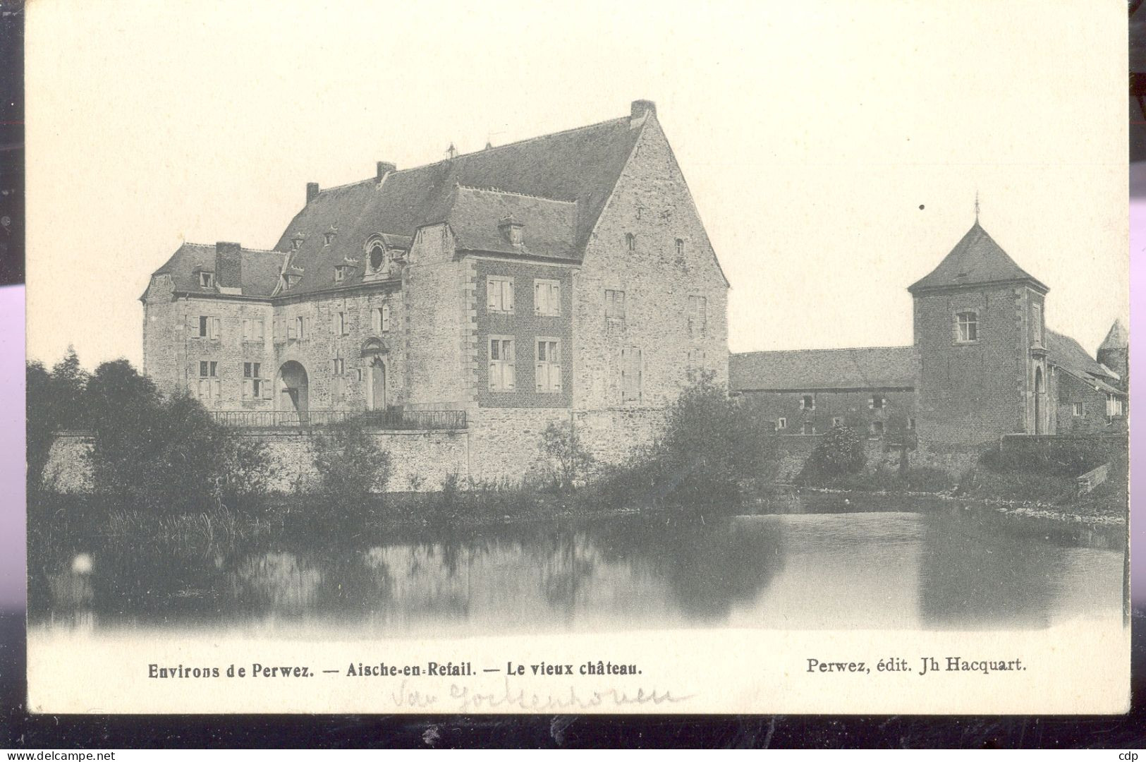 Cpa Aische - Eghezee