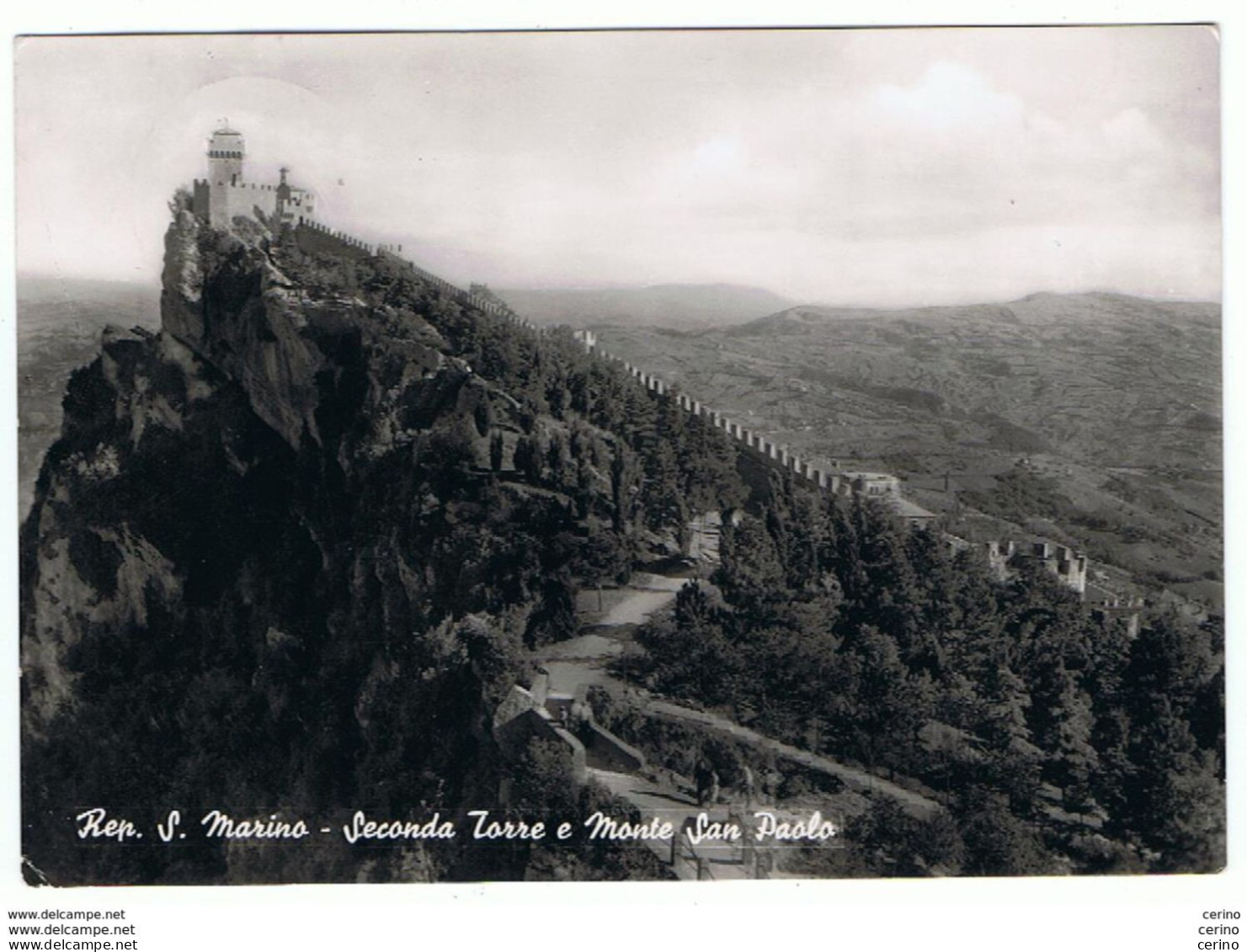 REP. SAN  MARINO:  SECONDA  TORRE  E  MONTE  S. PAOLO  -  PER  L' AUSTRIA  -  FOTO  -  FG - San Marino