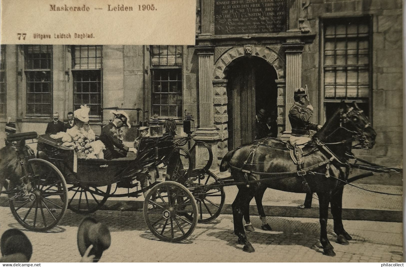 Leiden // Maskerade 1905 (Kon. Bezoek?) Ca 1905 - Leiden