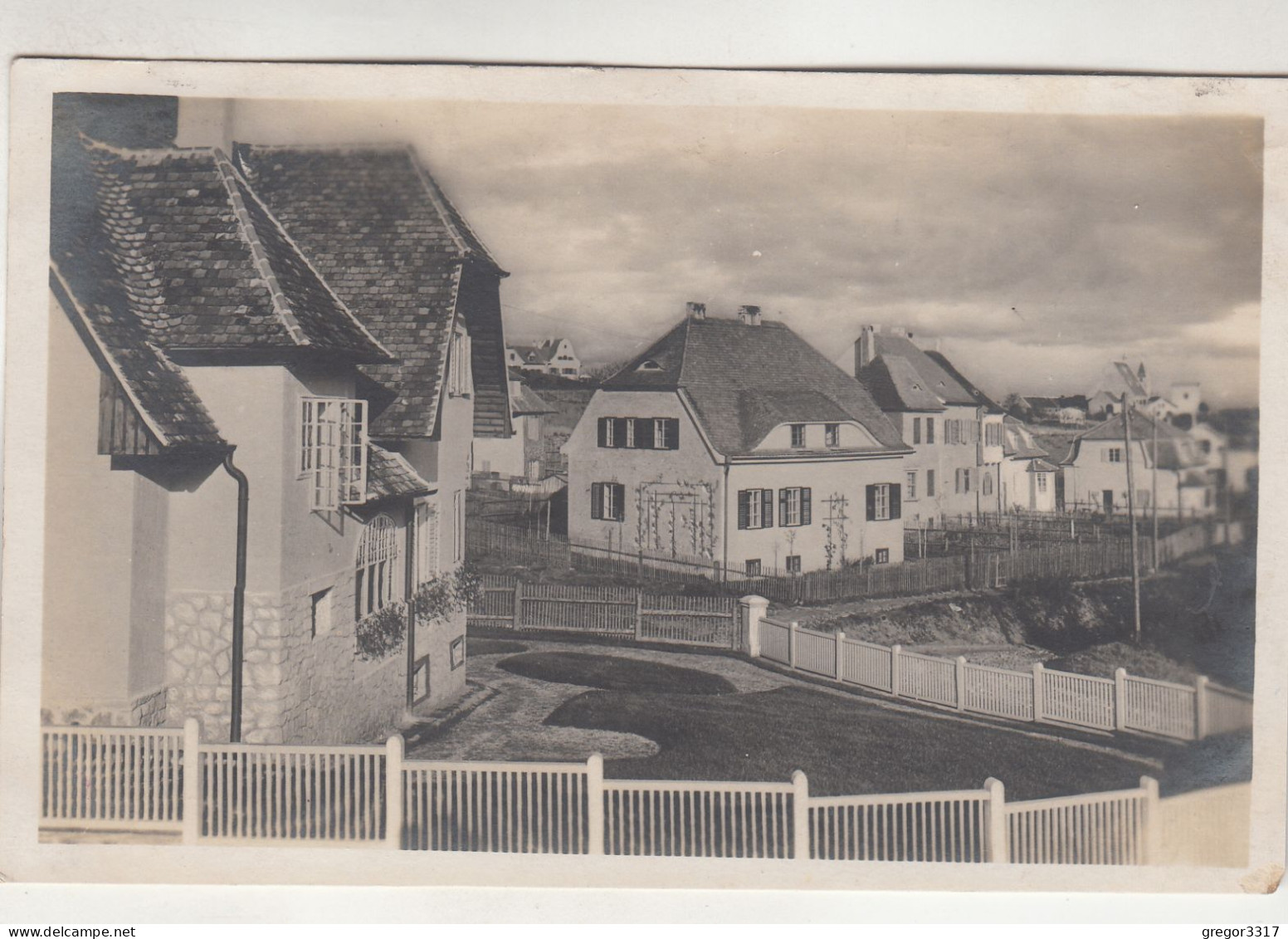 C8348) EGGENBURG - Gartenstadt - Haus DETAILS Gärten - Tolle Alte FOTO AK - 1914 - Eggenburg