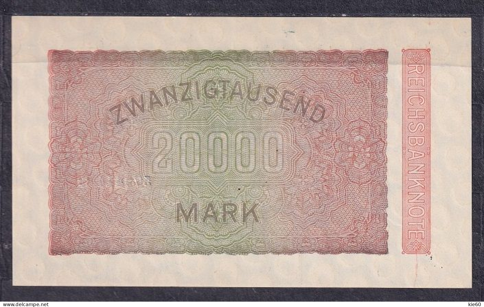 Germany - 1923 - 20 000  Mark  - . P85a2MV.. UNC - 20 Mio. Mark