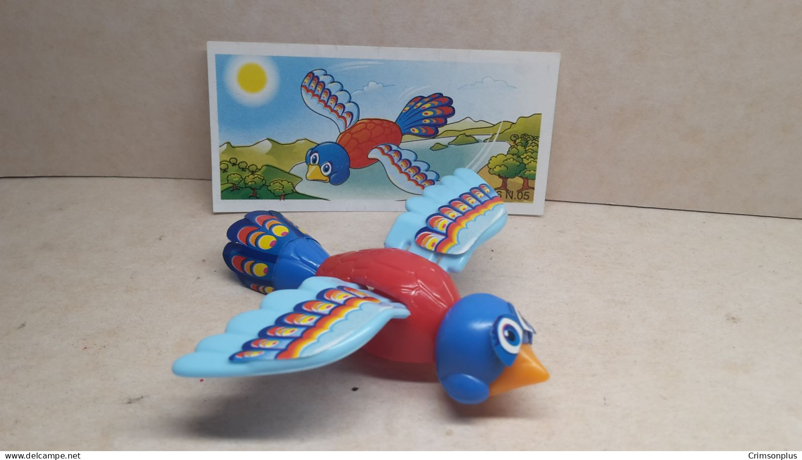 1996 Ferrero - Kinder Surprise - K96 05 - Bird + BPZ - Monoblocs