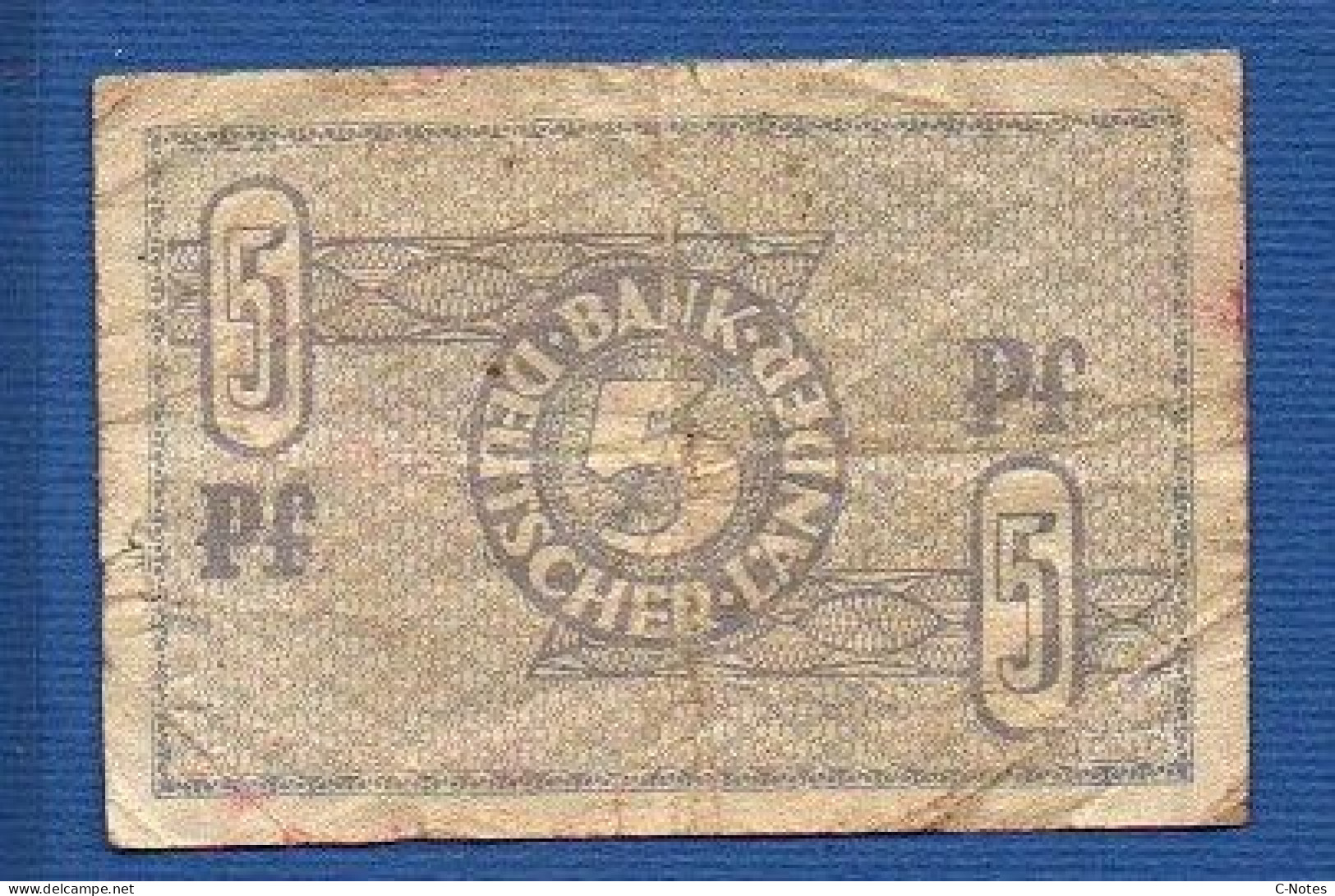 FEDERAL REPUBLIC OF GERMANY - P.11 – 5 Pfennig ND 1948 VG, NO S/n - 5 Pfennig