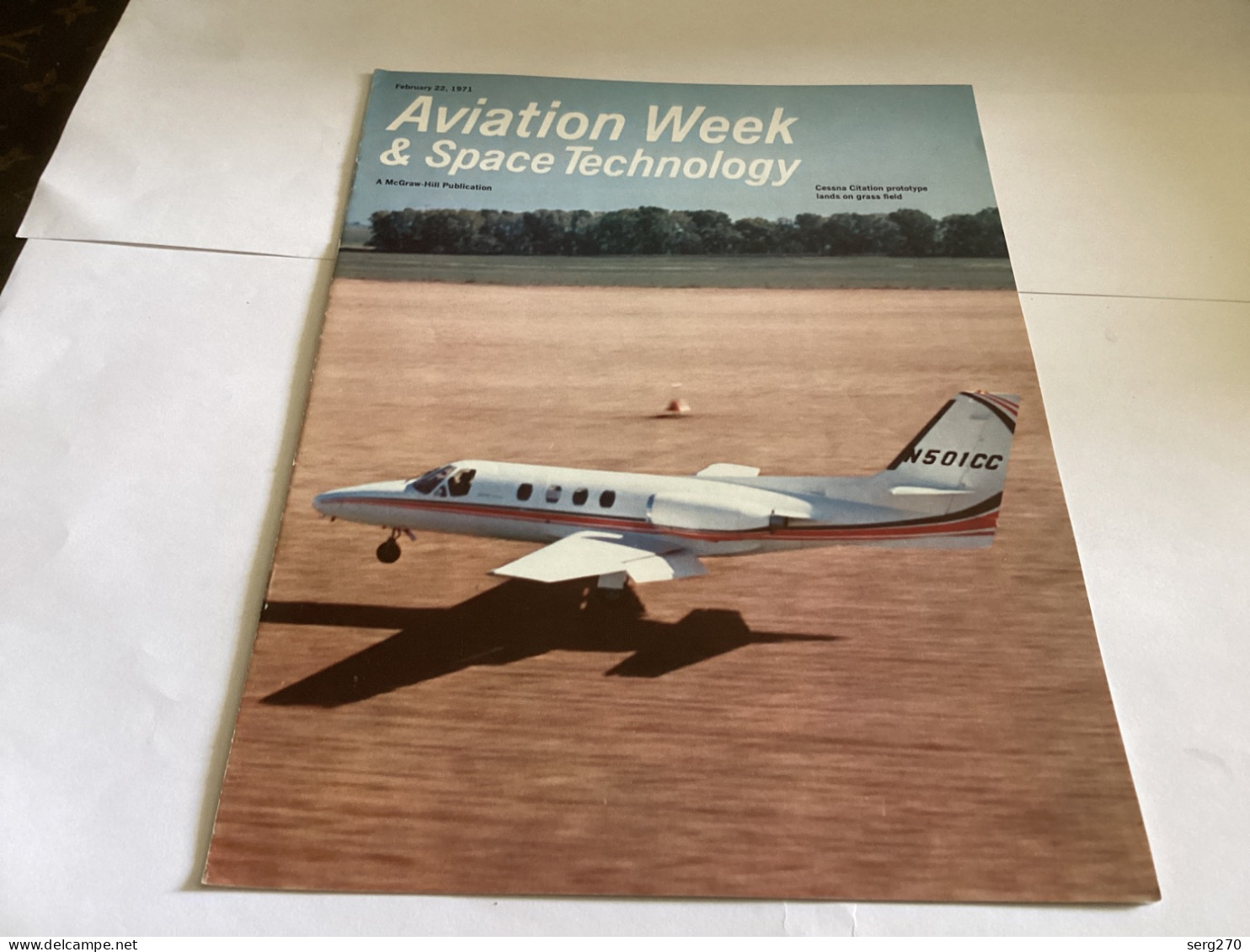 February 22, 1971 Aviation Week & Space Technology McGraw-Hill Publication Avion - Transports