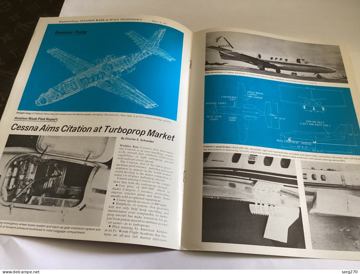 February 22, 1971 Aviation Week & Space Technology McGraw-Hill Publication Avion - Transport