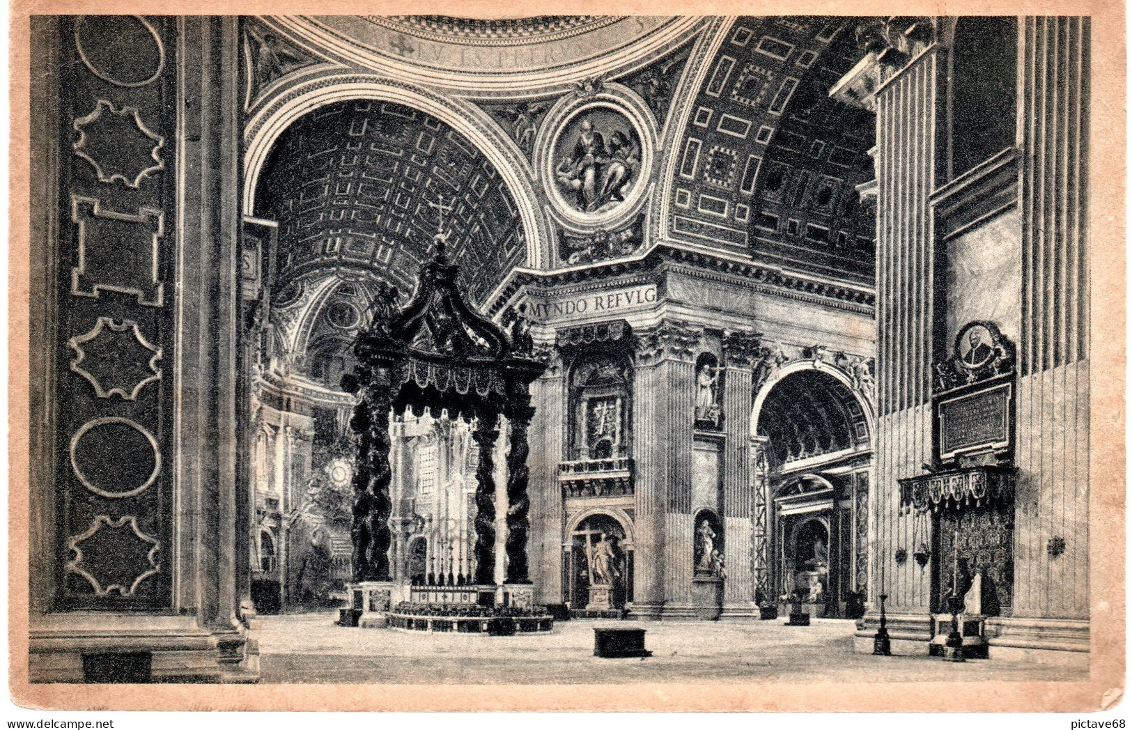 CPA / CARTE DU VATICAN 1933 A DESTINATION DE LA FRANCE - Vatican