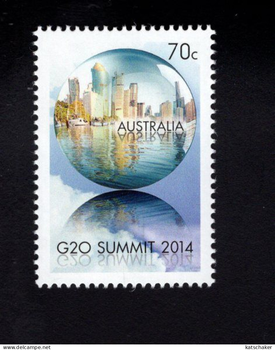 1770299089 2014 SCOTT 4120  (XX)  POSTFRIS MINT NEVER HINGED  - G20 LEADERS SUMMIT BRISBANE - Mint Stamps