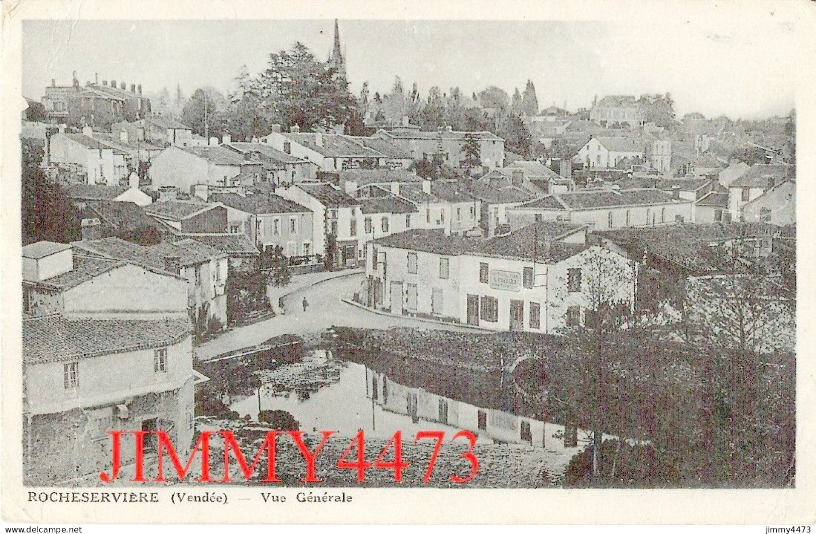 CPA - ROCHESERVIERE (Vendée) - Vue Générale En 1945 ( Canton De Aizenay ) Photo Moreau - Aizenay