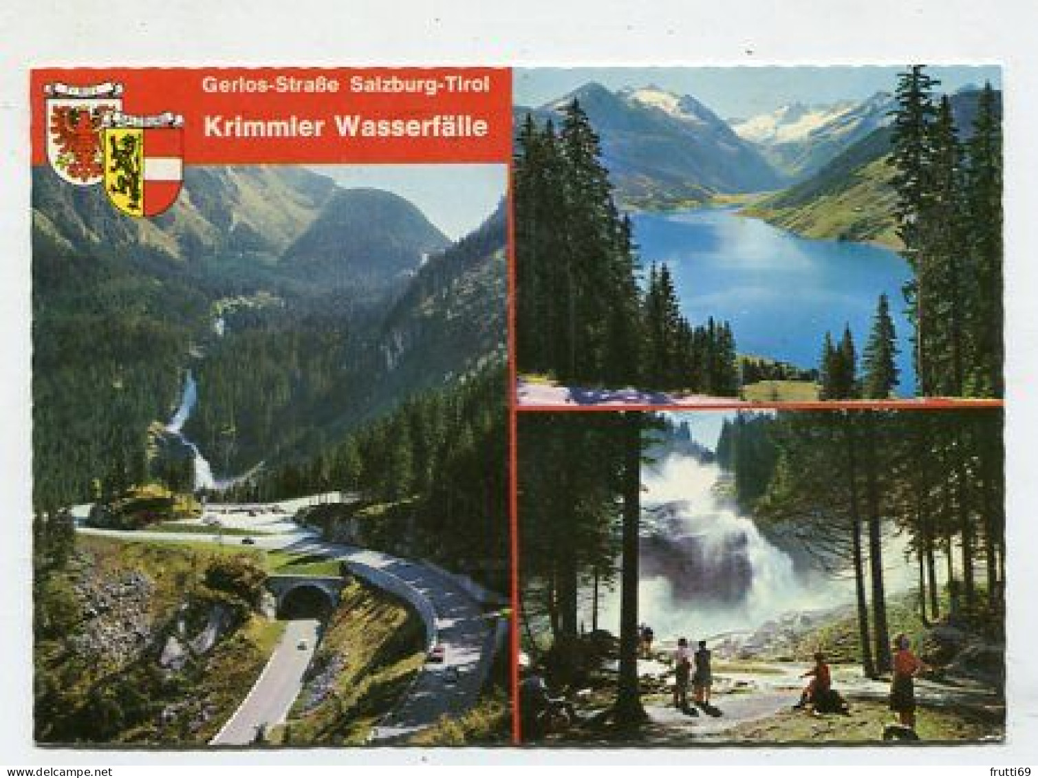 AK 132146 AUSTRIA - Krimmler Wasserfälle - Krimml