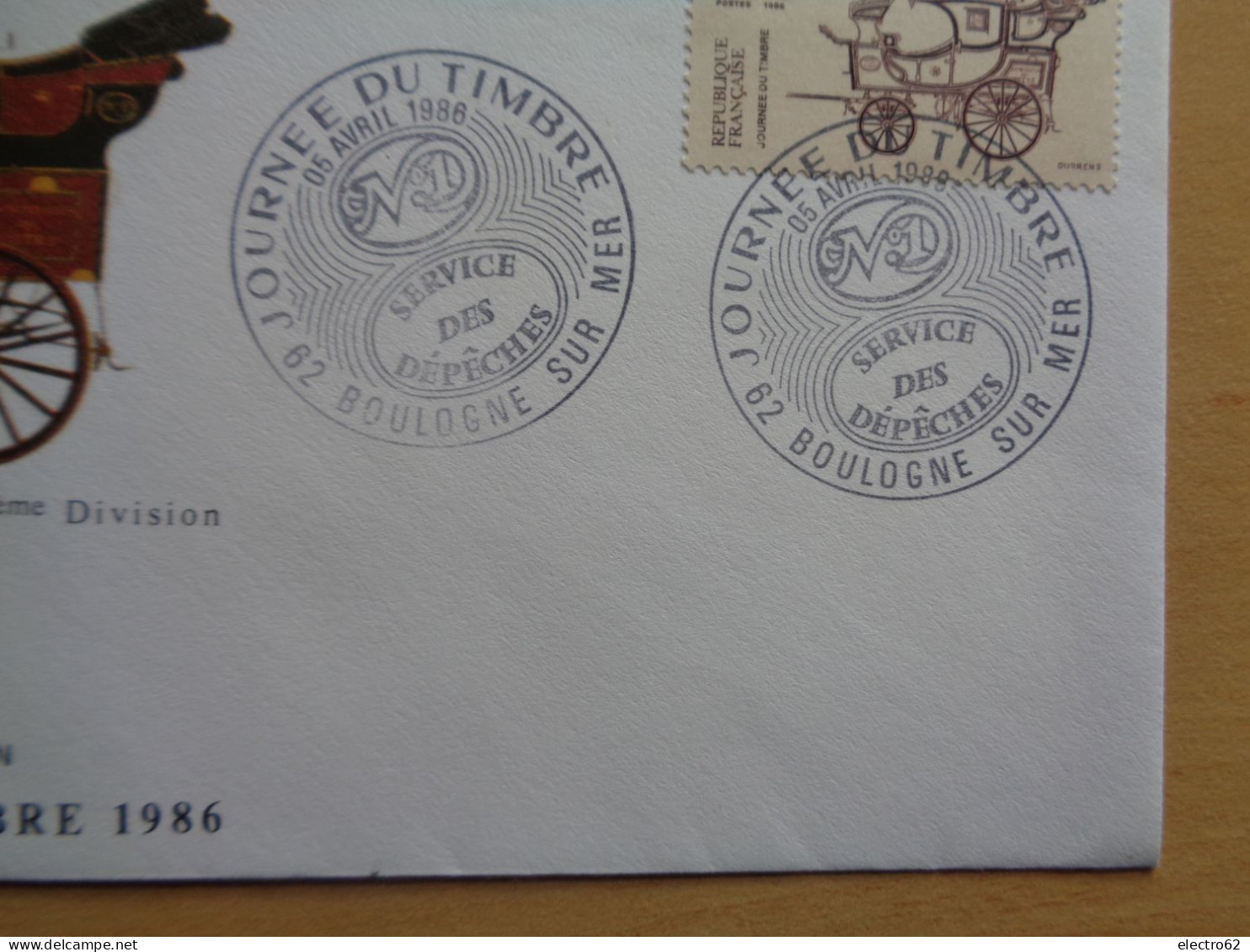 Journée Du Timbre Poste Malle-poste Briska El Correo Das Postamt The Post Office Service Des Dépêches 1986 FDC - Diligences