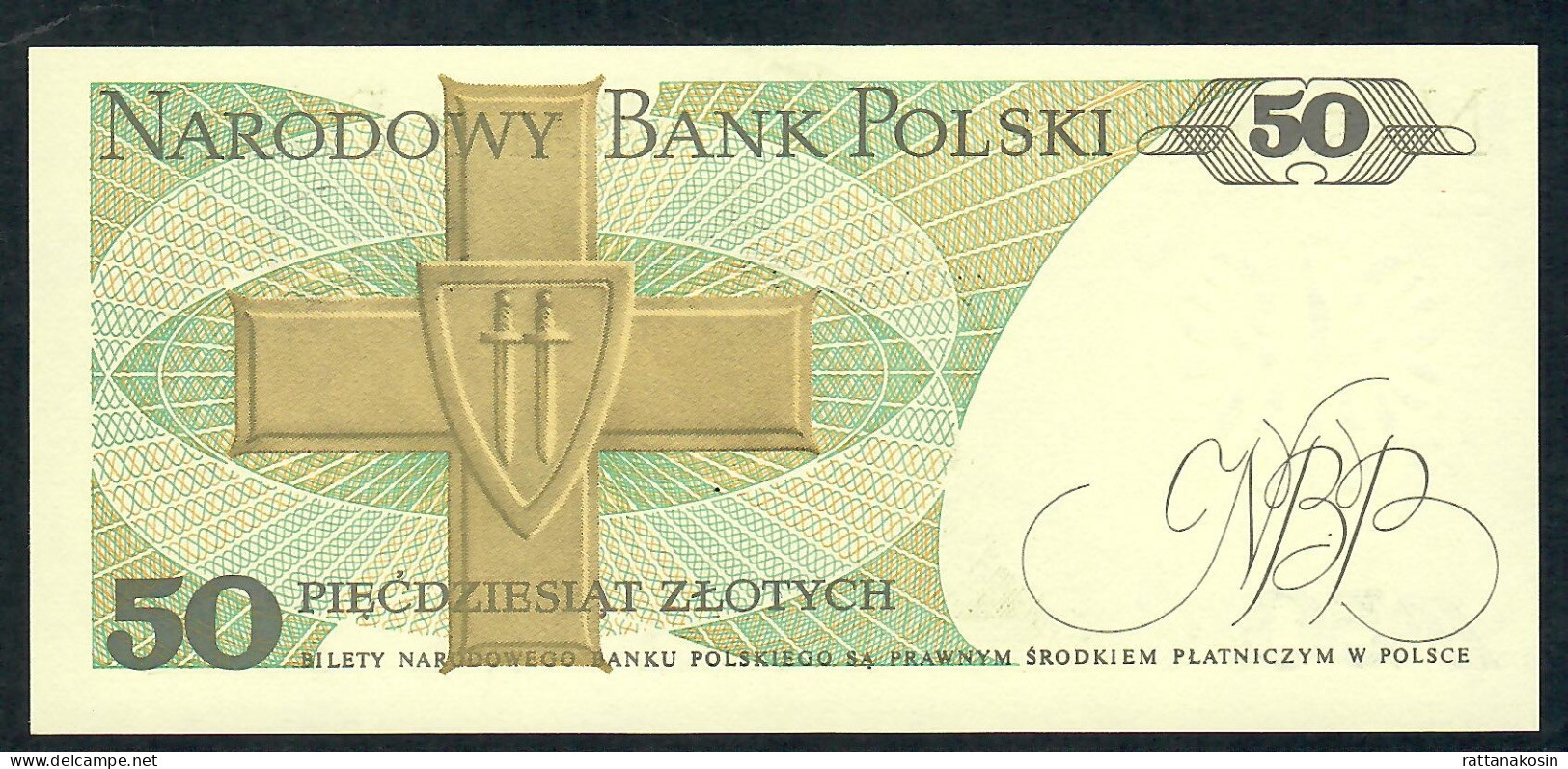POLAND P142c 50 ZLOTYCH 1988 #GZ   UNC. - Pologne
