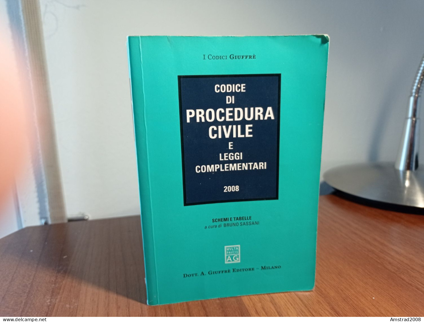 CODICE DI PROCEDURA VIVILE E LEGGI COMPLEMENTARI 2008 - LIBRO X DIRITTO GIURISPRUDENZA - Derecho Y Economía