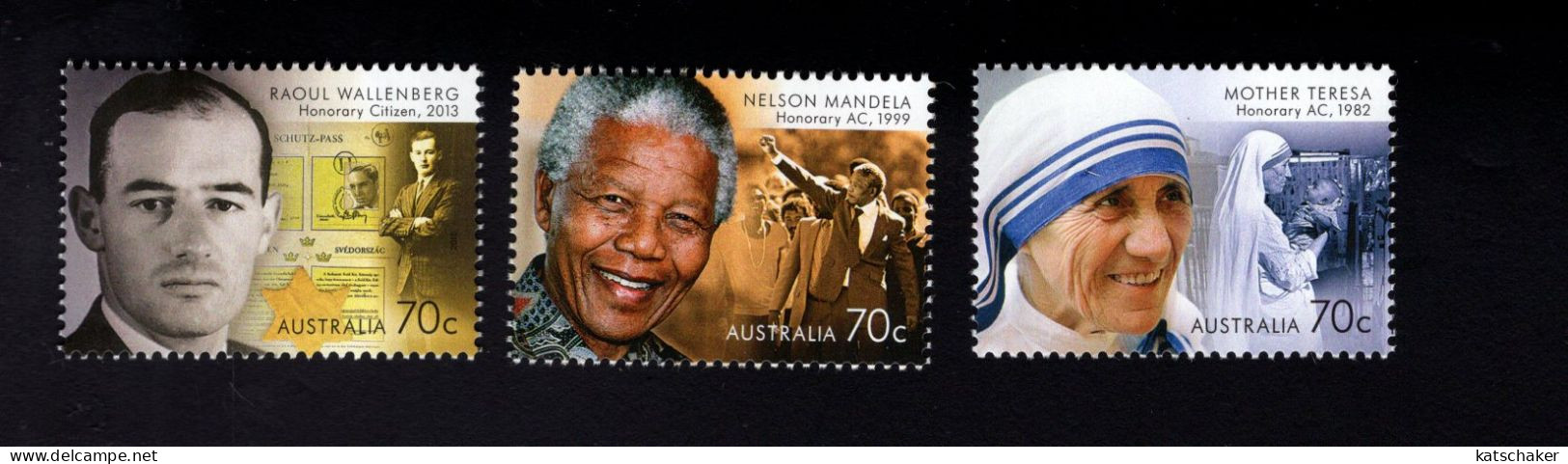 1770325645 2015 SCOTT 4361 - 4363  (XX)  POSTFRIS MINT NEVER HINGED  - FAMOUS PEOPLE HONOURED BY AUSTRALIA - Mint Stamps