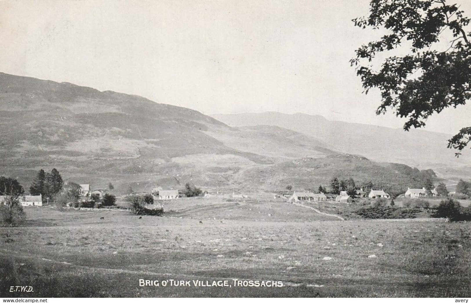 Brig O'Turk Village, Trossachs, Scotland - Perthshire