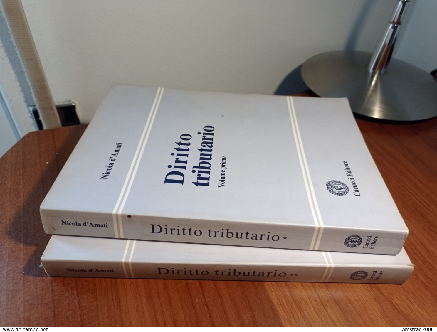 DIRITTO TRIBUTARIO VOLUME PRIMO + SECONDO DI NICOLA D'AMATI - LIBRO X DIRITTO GIURISPRUDENZA