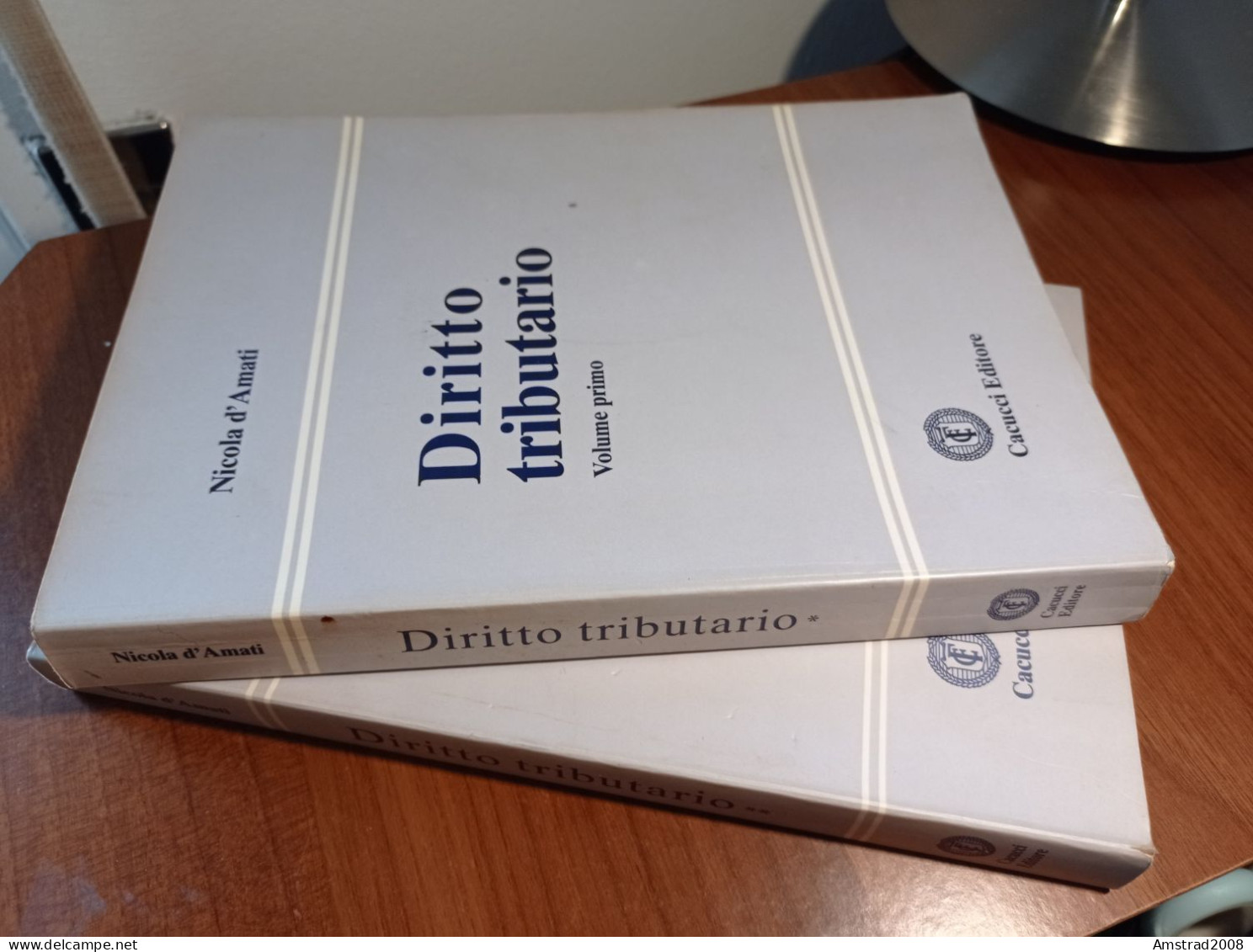 DIRITTO TRIBUTARIO VOLUME PRIMO + SECONDO DI NICOLA D'AMATI - LIBRO X DIRITTO GIURISPRUDENZA