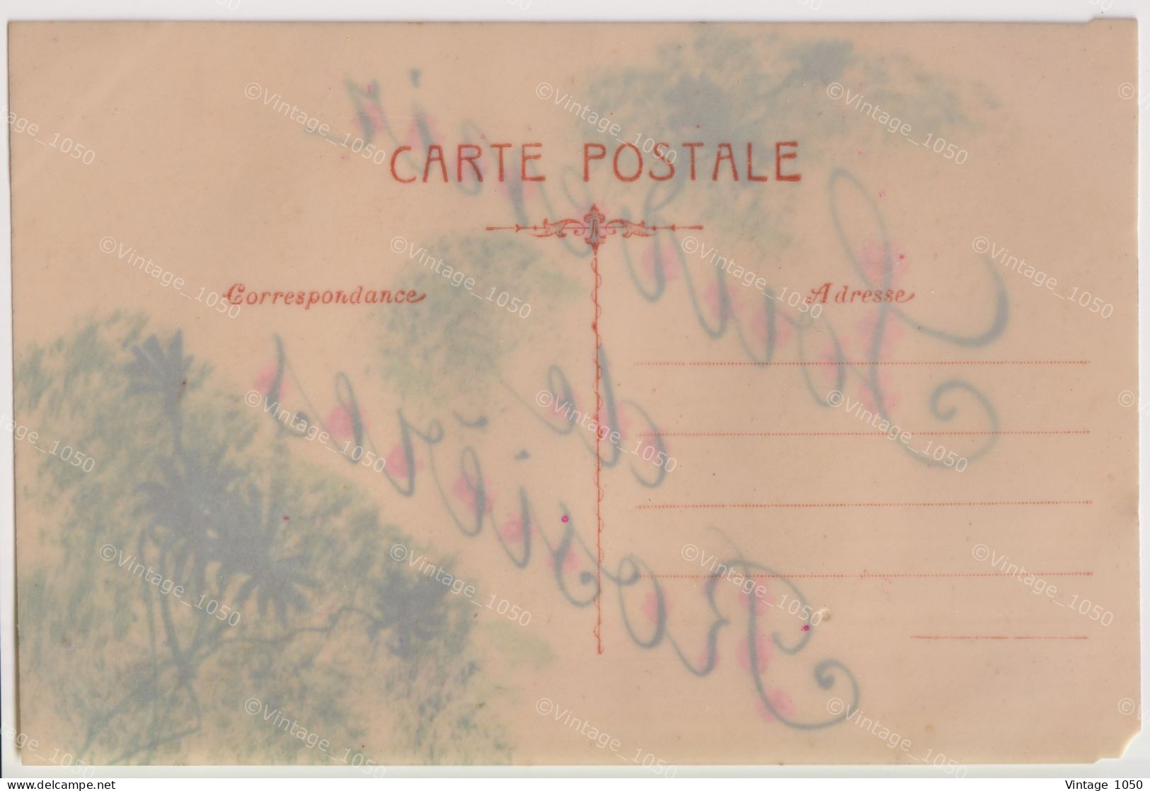 CPA à Système - Celluloïd - Peinte à La Main +/- 9x14cm #230501-20 - A Systèmes