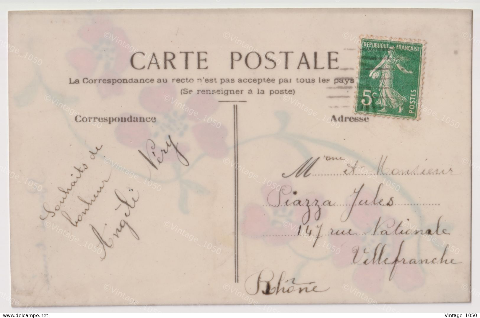 CPA à Système - Celluloïd - -peinte à La Main +/- 9x14cm #230501-28 - A Systèmes