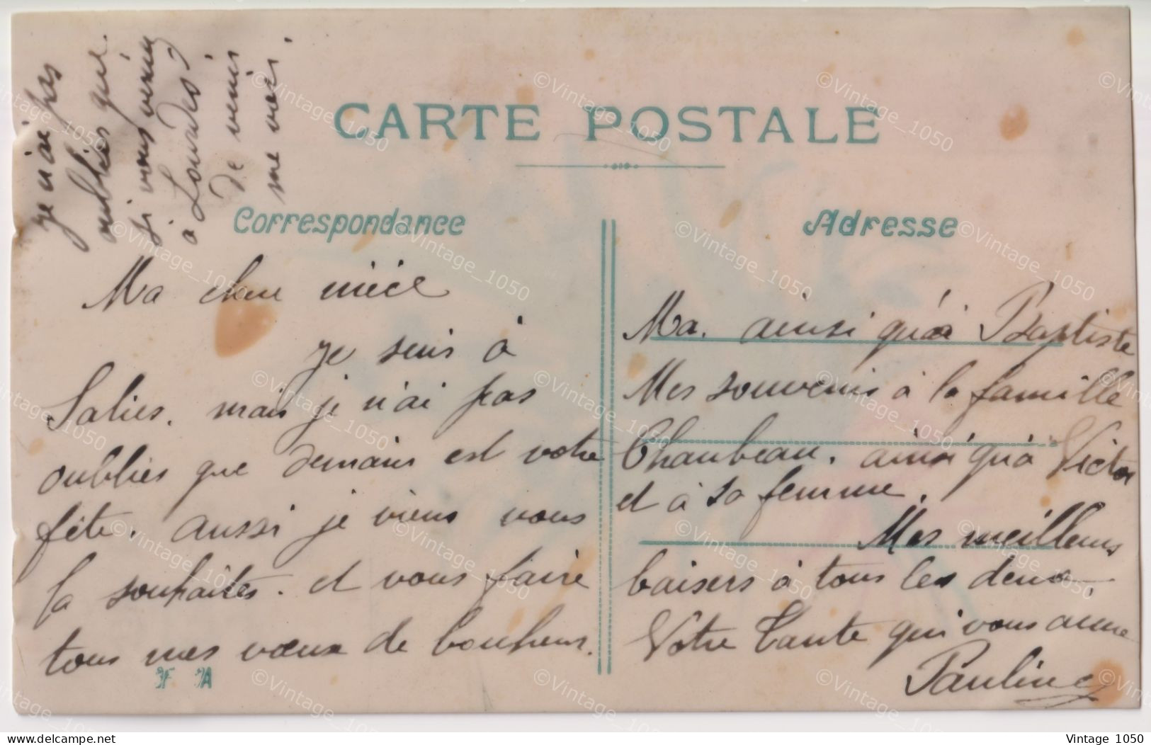 CPA à Système - Celluloïd - -peinte à La Main +/- 9x14cm #230501-26 - A Systèmes