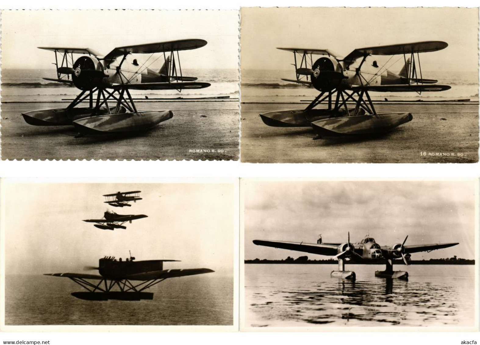 AVIATION, AIRCRAFT HYDRO-AVION, HYDROPLANES 18 Pc. Mostly Pre- 1960 (L2871) - Collezioni E Lotti