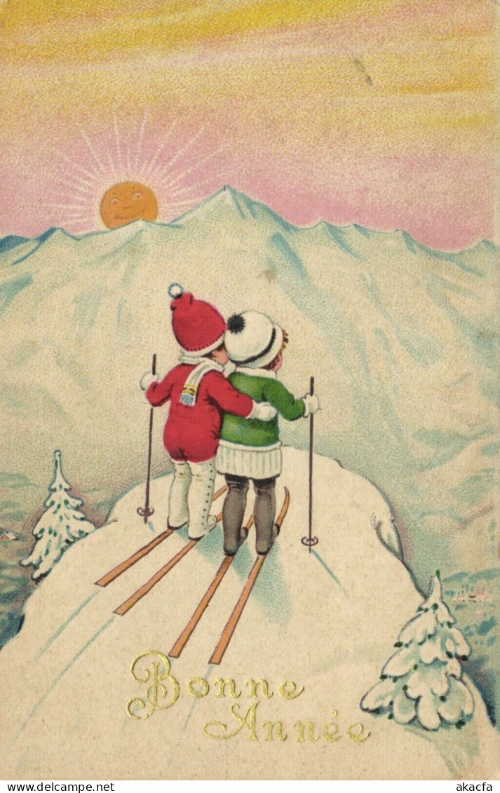 WINTERSPORT INCL. SKIING 25 Vintage Postcards Pre-1940 (L6580) - Verzamelingen & Kavels