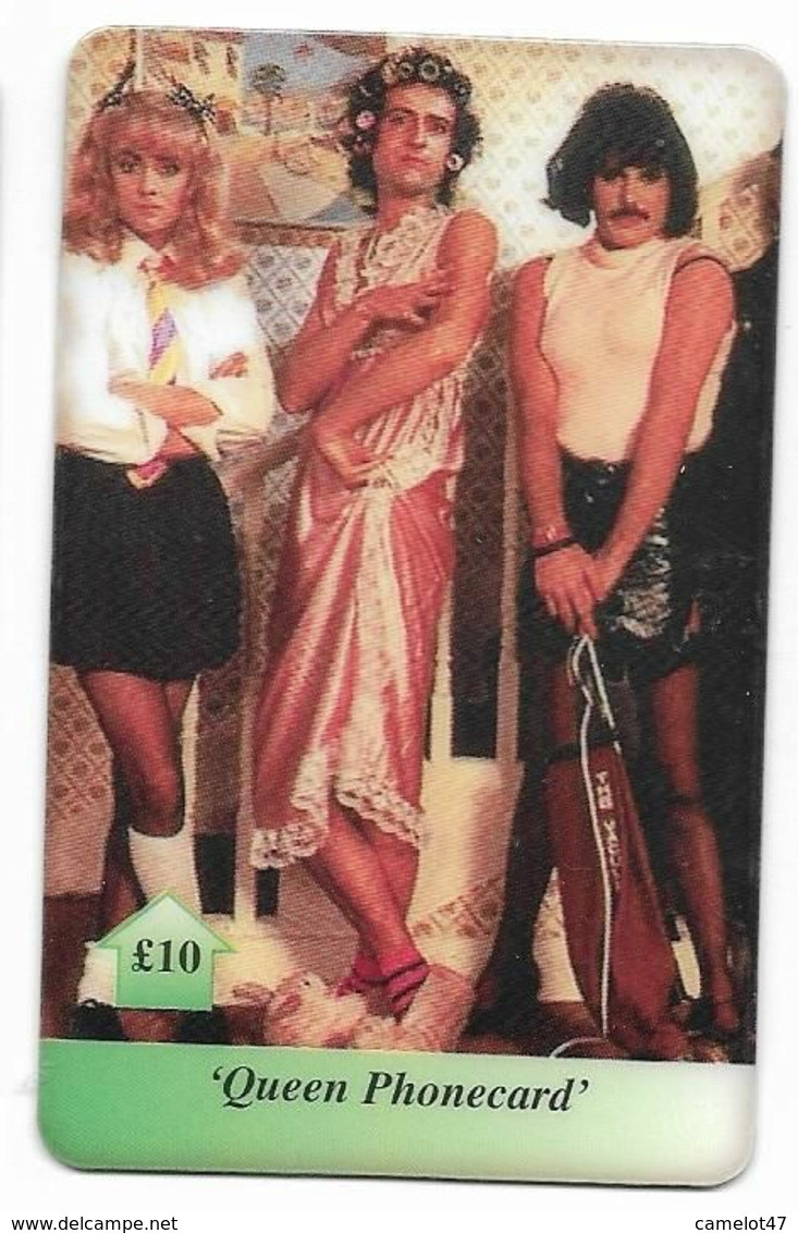 Queen, U.K. Prepaid Phone Card, PROBABLY FAKE, # Queen-2 - Musique
