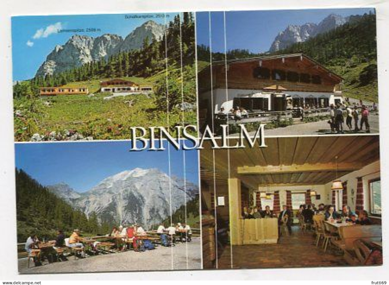 AK 132211 AUSTRIA - Stans - Alpengasthof Binsalm - Stams