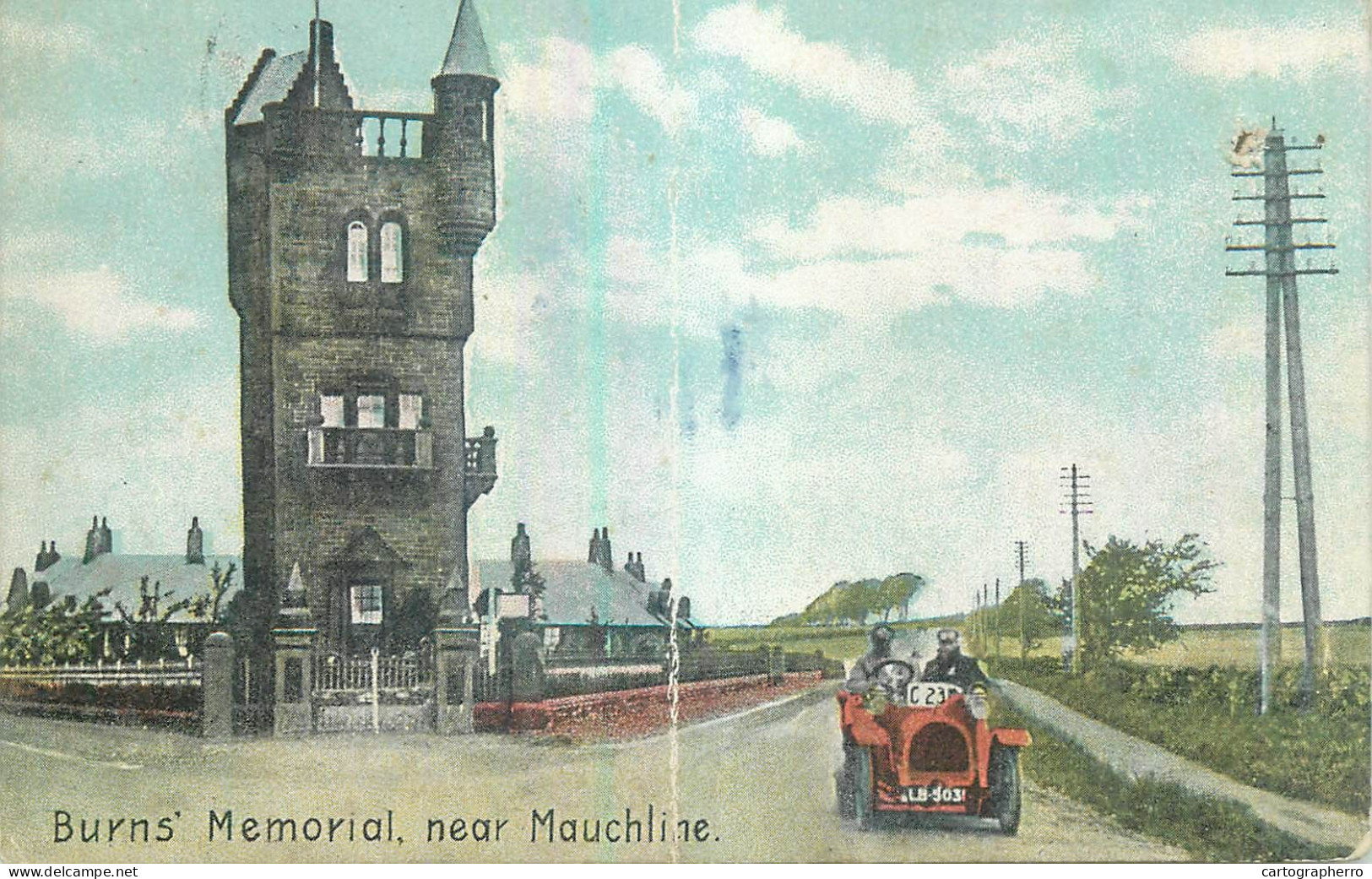 Scotland Mauchline Burns' Memorial - Ayrshire