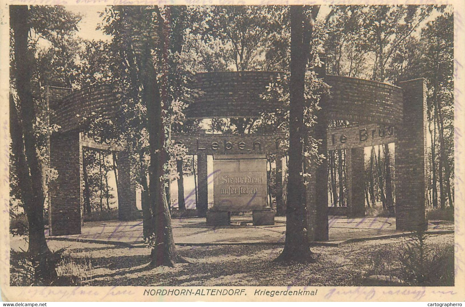 Germany Nordhorn Altendorf Kriegerdenkmal - Nordhorn