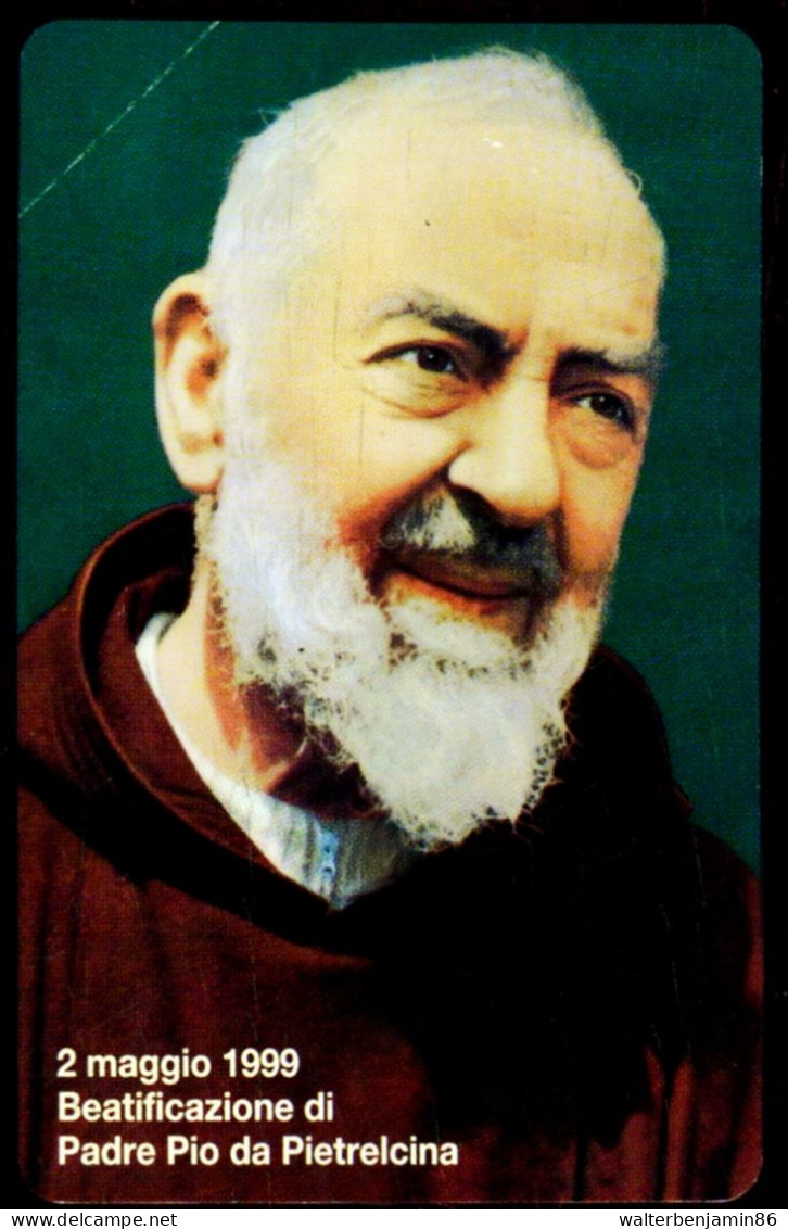 G VA 60 C&C 6060 SCHEDA TELEFONICA NUOVA MAGNETIZZATA VATICANO BEATIFICAZIONE PADRE PIO - Vatikan