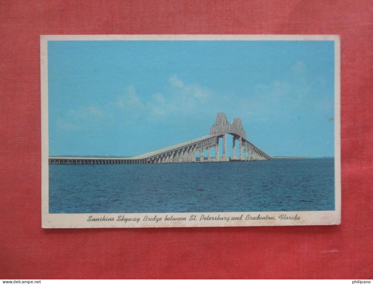 Sunshine Bridge Between  St Petersburg  & Bradenton Florida > St Petersburg .     Ref 6043 - St Petersburg
