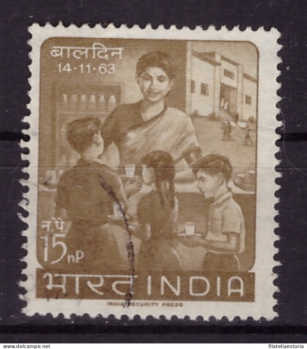 Inde 1963 - Oblitéré - Enfance - Michel Nr. 363 Série Complète (ind281) - Oblitérés