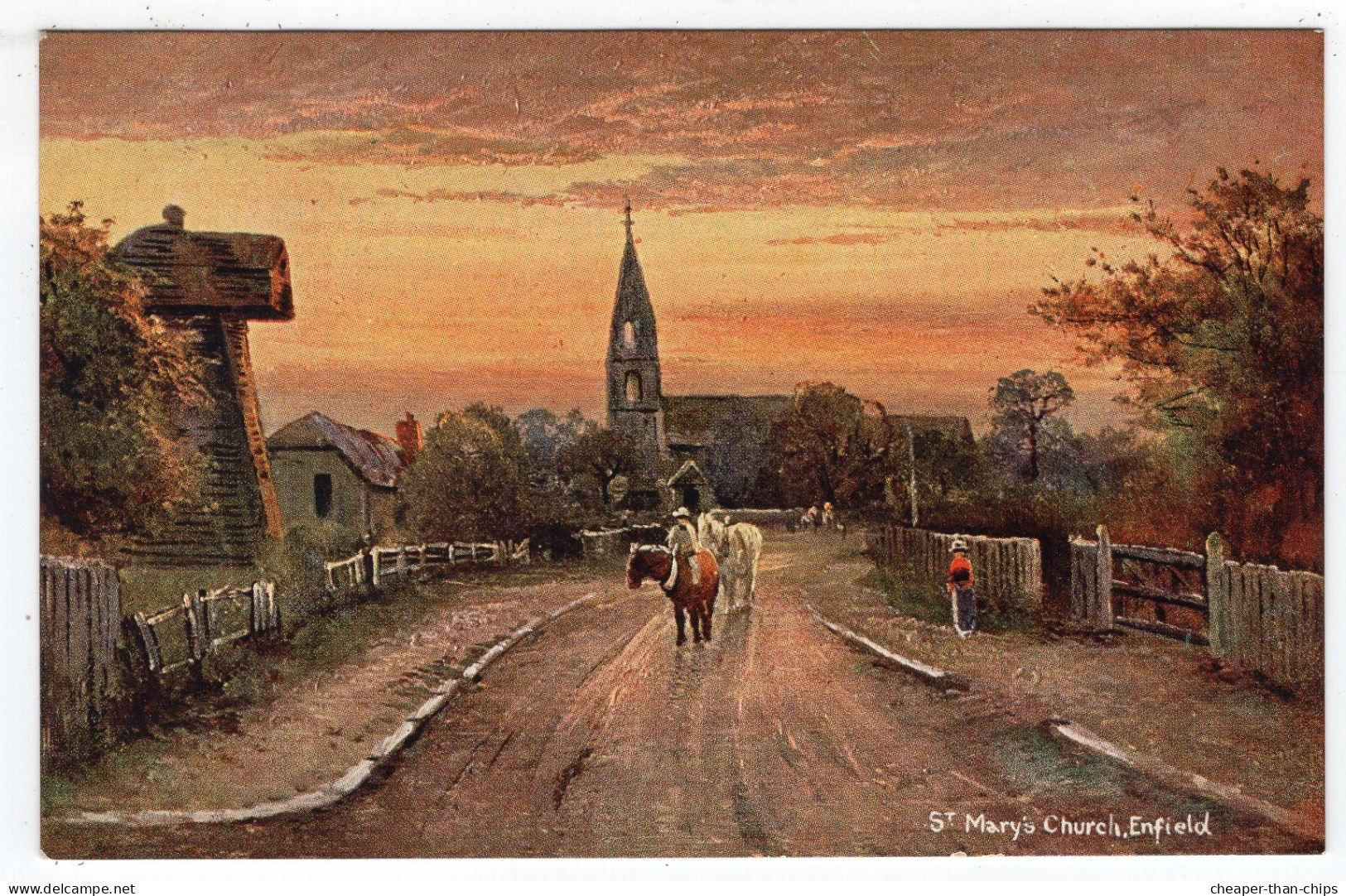 ENFIELD - St. Mary's Church - Hildesheimer Series 5428 - Middlesex