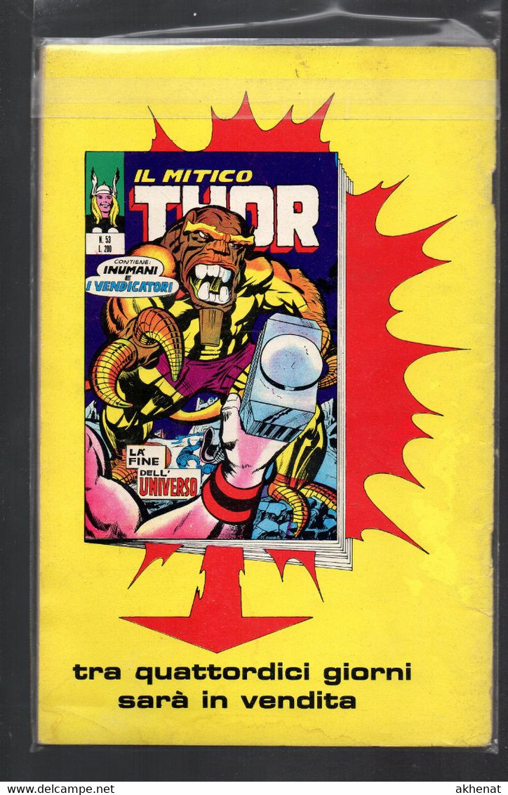 BIG - IL MITICO THOR . Ed. Corno 1973 Il N° 52 Usato . - Super Eroi