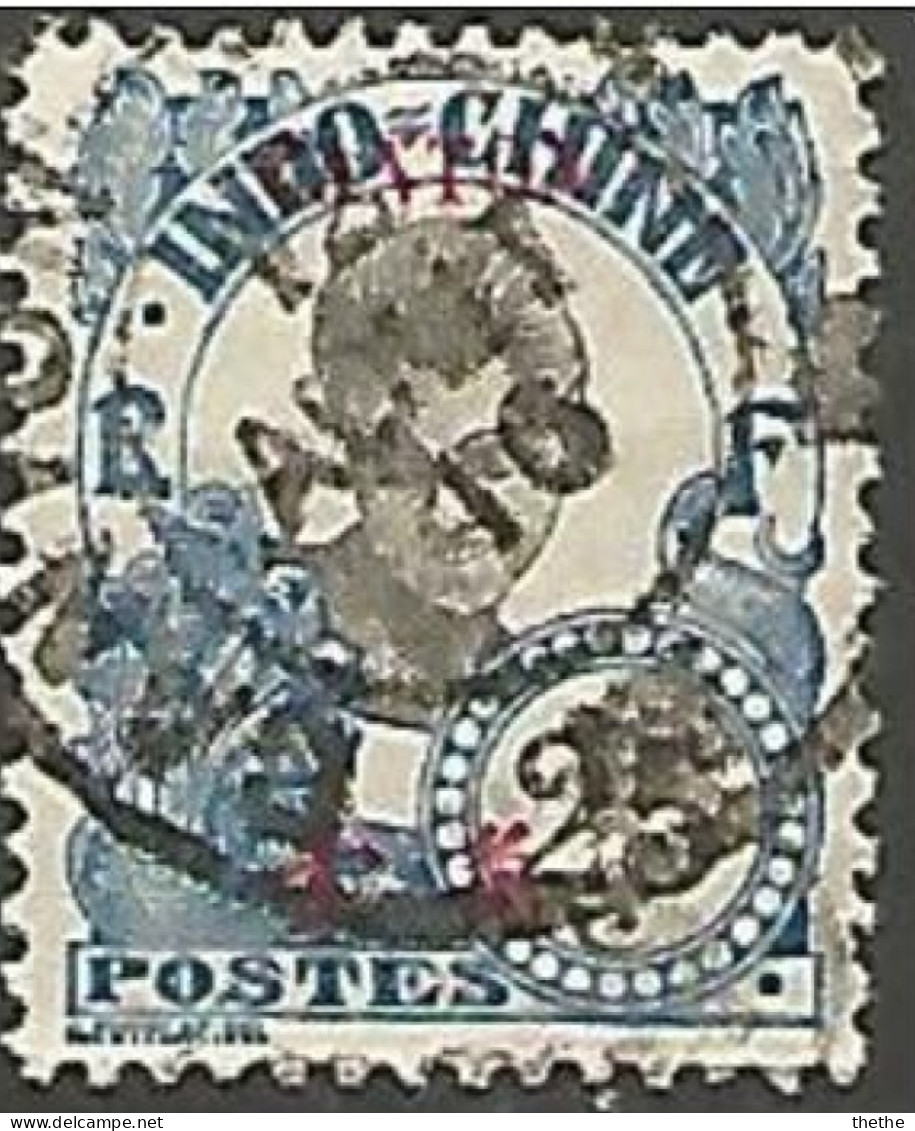 CANTON -  Femme Cambodgienne - Used Stamps