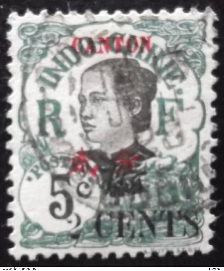CANTON -  Femme Annamite - Used Stamps